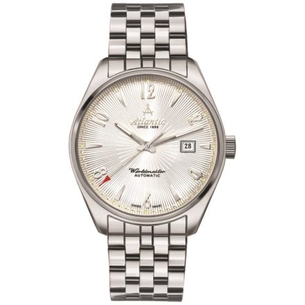 Atlantic Worldmaster Art-Déco Automatic Silver Steel 51752.41.25SM Férfi karóra