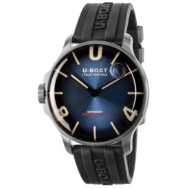 U-Boat DARKMOON 46MM BLUE SS SOLEIL 8704/E férfi karóra