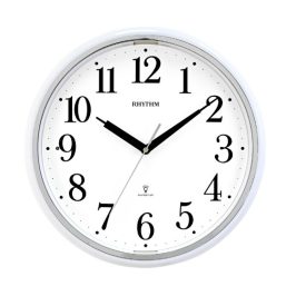   Rhythm Silent Silky Move CMG633NR03 sötétben világító falióra