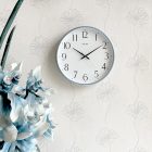 Rhythm Silent CMG817NR04 metálkék falióra